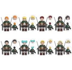 進撃の巨人第三弾ミニフィグ レゴ LEGO レゴ互換 レゴミニフィグ ミニフィギュアのサムネイル