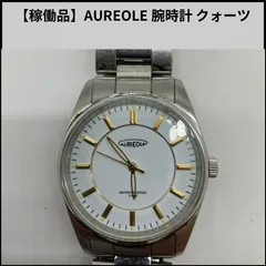 TA404【稼働品】AUREOLE 腕時計 クォーツのサムネイル