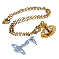 【最大30％OFF★ウィンターセール】ネックレスヴィヴィアンウエストウッド ネックレス ピアス（片方のみ）