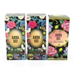 アナスイ ネイルカラー 3点セット マニキュア コスメ まとめて レディース ANNA SUI 【中古】