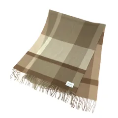 BEAUTY&YOUTH UNITEDARROWS ビューティ&ユースユナイテッドアローズ マフラー  カシミヤ100％/チェック    ブラウン レディース / 240001167520