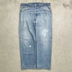 80~90年代 USA製 Levi's リーバイス 501-0115 ストレートデニムパンツ メンズW35相当 