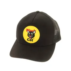 ☆ Supreme Black Cat メッシュキャップ Black ☆ Supreme Black Cat Mesh Back 5-Panel Black - SS24 - US