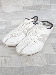 ◇ Θ hawkins sport レザー　ローカット スニーカー　シューズ サイズ23.0ｃｍ ホワイト レディース P  【1410230000555】