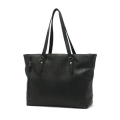 VERSACE トートバッグ メデューサ レザー ワンショルダー A4収納可 黒