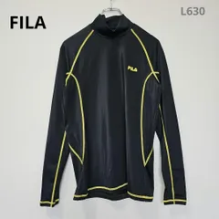 フィラ　ラッシュガード　インナー　ブラック　M　アウトドア　スポーツ　レジャー
