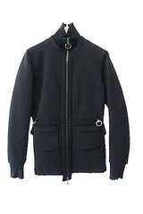 プラダ PRADA SPORT スポーツ QUILTED PADDED INSULATION JACKET キルテッド パデッド インサレーション 中綿 ジャケット ブルゾン 280417 40 黒 ブラック ブランド古着ベクトル 中古 ● 240716のサムネイル