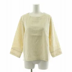 コラージュ ガリャルダガランテ COLLAGE GALLARDAGALANTE タグ付き シャツ ブラウス 長袖 ストライプ F ベージュ C018B0048070100 /NQ