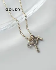 GOLDY ゴールディ ミニ ヴィンテージ チャーム ネックレス 3250707