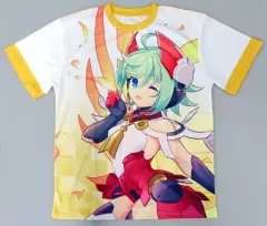 【中古】衣類 [単品] RoRo フルグラフィックTシャツ イエロー×ホワイト フリーサイズ 「PS4/Switchソフト 白き鋼鉄のX2 ゲーマーズ限定版」 同梱特典