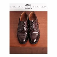 最終値下げaldenオールデン ソール新品　size8.5D カーフ 最終値下げaldenオールデン ソール新品 size8.5D カーフ メンズ