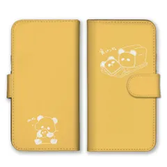 OPPO Reno 13A ケース 手帳型 オッポリノ 13A スマホケース 携帯ケース パンダ 食パン ほのぼの ダジャレ ジョーク おしゃれ 可愛い イラスト ピンク ブルー  カラー09