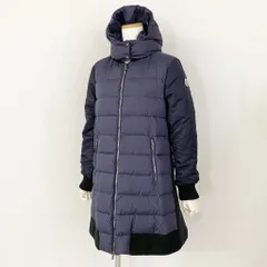 正規品モンクレール  サイズ14 美品 ブロイス ダウン コート NAVY