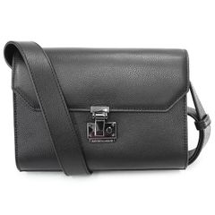 【EMPORIO ARMANI / エンポリオアルマーニ】メンズ ショルダーバッグ (Y4M423 YQ13X 80648 BLACK / GUN METAL) バッグ ブラック×ガンメタ 24AW [新品]