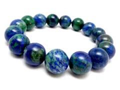 アズライト ブレスレット 12mm パワーストーン ブレスレット メンズ レディース 天然石 数珠 アクセサリー