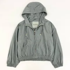 57h4 Max Mara マックスマーラ The Cube. テクニカル タフタパーカー フーディージャケット サイズ38 グレー系 レディース ライトアウター 羽織のサムネイル
