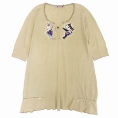 美品 Vintage MISSONI ミッソーニ 総柄 ニット Tシャツ