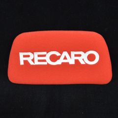 RECARO ヘッドパッド  ベロアレッド　7217084＜未使用品＞