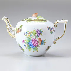 ヘレンド HEREND ヴィクトリアブーケ ティーポット ローズ 楽天市場】ヘレンド(HEREND) ヴィクトリア・ブーケ 00711-0-00