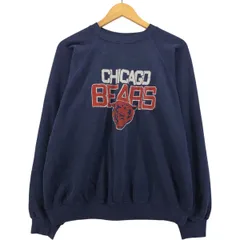 古着 80年代 ヘインズ NFL CHICAGO BEARS シカゴベアーズ スウェットシャツ トレーナー USA製 メンズL相当 ヴィンテージ/eaa577262