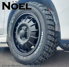 新商品 要リフトアップ&加工 軽トラ　軽バン ハイゼット エヴリィ アトレー MUDSTAR Radial MT 165/65R14 14インチのサムネイル