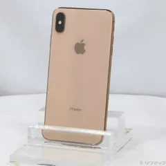 〔中古品〕 iPhoneXS Max 64GB ゴールド MT6T2J／A SoftBank【348】