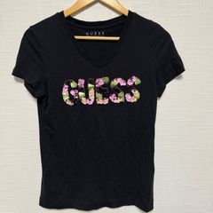 【24時間以内発送】★美品★ GUESS Tシャツ 半袖 黒 BLK