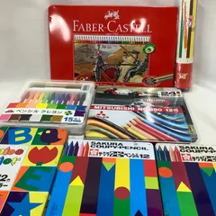 色鉛筆・クーピーペンシル　まとめ売り　ファーバーカステル・三菱・サクラ　C447