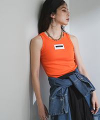夢展望公式 [新品未使用] ２ｗａｙアメスリカラータンクトップ [オレンジ] 他カラー別ページ有 bohmal カットソートップス カットソートップス・Ｔシャツ（ノースリーブ・タンクトップ） 535415-03