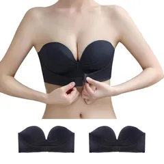 [Olabela] 超盛れブラ ストラップレスブラ チューブトップ 肩紐なしブラ ヌーブラ ドレス用 結婚式 パーティー 1