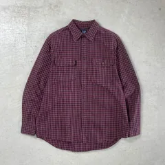 90年代 GAP オールドギャップ オーバーチェックシャツ ネルシャツ メンズ2XL相当 