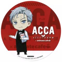 [중고] 코스터(캐릭터) 스페이드 코스터 [ACCA13구 감찰과×animatecafe] 음료 메뉴 주문 특전