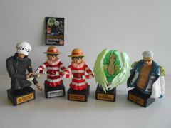 ♯Jhx10Qt ワンピース ONEPIECE STATUE05 レア入 フルコンプ 5種