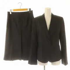 美品 マーガレットハウエル セットアップスーツ フレアスカート 通年 フォーマル 美品 MARGARET HOWELL マーガレットハウエル セットアップスーツ