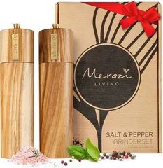 ペッパーミル Merazi Living Wooden Salt and Pepper Grinder Set 8541951789 木製 ソルト＆ペッパーグラインダーセットのサムネイル
