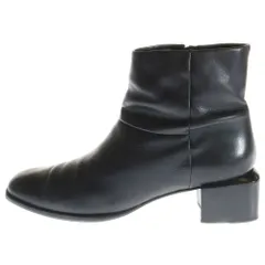 COLE HAAN (コール ハーン) ハイカット レザーショートブーツ ブラック F8984