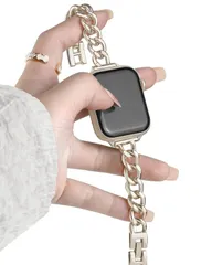 【新着商品】Pleixiu おしゃれ アップルウォッチ バンド Apple Watch バンド 超細シングルチェーンメタル ベルト レディース 38mm 40mm 41mm 42mm 44mm 46mm 45mm 49mm 互換iWatch Series 10