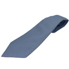 【中古】ENPORIO ARMANI エンポリオアルマーニ ネクタイ 340075 8OU07 水色 無地 ソリッド アルマーニ柄 ライトブルー  シルク100％ メンズ A2300085【無料ギフトラッピング承ります】　