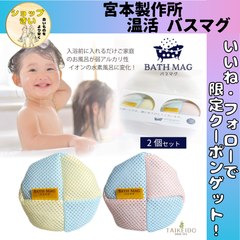 宮本製作所 バスマグ 温浴グッズ マグちゃん アルカリイオン 純度99.95% 300g マグネシウム 入浴剤