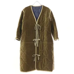 MADISON BLUE マディソンブルー 18AW VELVETEEN QULTING COAT ベロアキルティングコート MB184-2002 カーキ Sのサムネイル