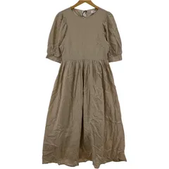 美品  Couture brooch クチュールブローチ タグ付きワンピース size38/ベージュ