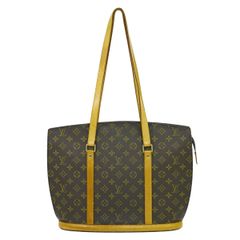 本物 ルイヴィトン LOUIS VUITTON LV バビロン モノグラム ショルダーバッグ トートバッグ ブラウン M51102 Babylone ビトン バッグ 中古 【フォロー割】