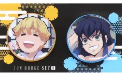 【中古】バッジ・ピンズ 我妻善逸＆嘴平伊之助 缶バッジセット 「鬼滅の刃」