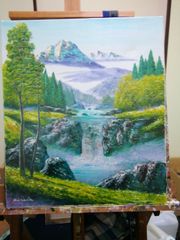 山の流れ