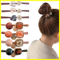 DFsucces ヘアアクセサリー ヘアゴム リングゴム 6色 セット ポニーテールのヘアバンド リングゴム 髪束ね おしゃれ 大人 可愛い かわいい 高弾性 ゴム 無地 髪ゴム 韓国風 （12点セット） (B)