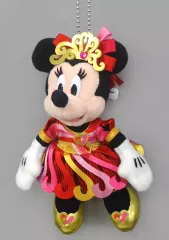 【中古】ぬいぐるみ ミニーマウス(ドリーミング・アップ!) ぬいぐるみバッジ 「東京ディズニーリゾート35周年“ハピエスト・セレブレーション”」 東京ディズニーリゾート限定