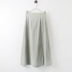 【値下げ】レリタージュ マルティニーク l’heritage martinique ウール混 ベルテッドスカート 1/グレー ボトムス【2400013964111】のサムネイル