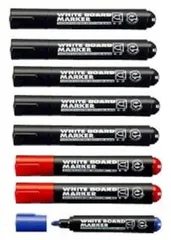 コクヨ ホワイトボード用マーカー 中字 PM-B102 【黒 5本・赤2本・青1本 セット】