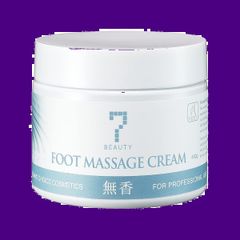 【特価セール】フット マッサージクリーム 無香 450g [ 業務用 BEAUTY フットクリーム 足クリーム かかとクリーム 足 用 足つぼ 足裏 SEVEN フットケアクリーム 業務用 フットマッサージ クリーム 大容量 ]