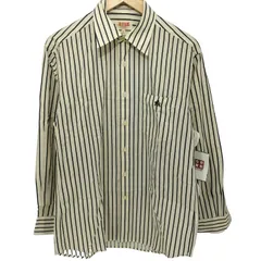 バラクータ BARACUTA ロゴ刺繍 L/S ストライプ シャツ メンズ import：M のサムネイル